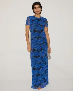 STIEGLITZ Joan Mesh Dress Blue^ Dresses