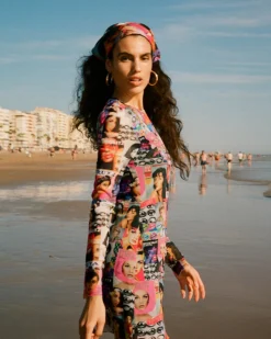 STIEGLITZ Magazine Short Mesh Dress^ Dresses