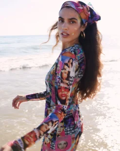 STIEGLITZ Magazine Short Mesh Dress^ Dresses