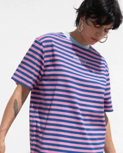 STIEGLITZ Striped T-Shirt Grape^ T-Shirts & Tops